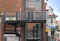 Die Hubbrücke in Meppen